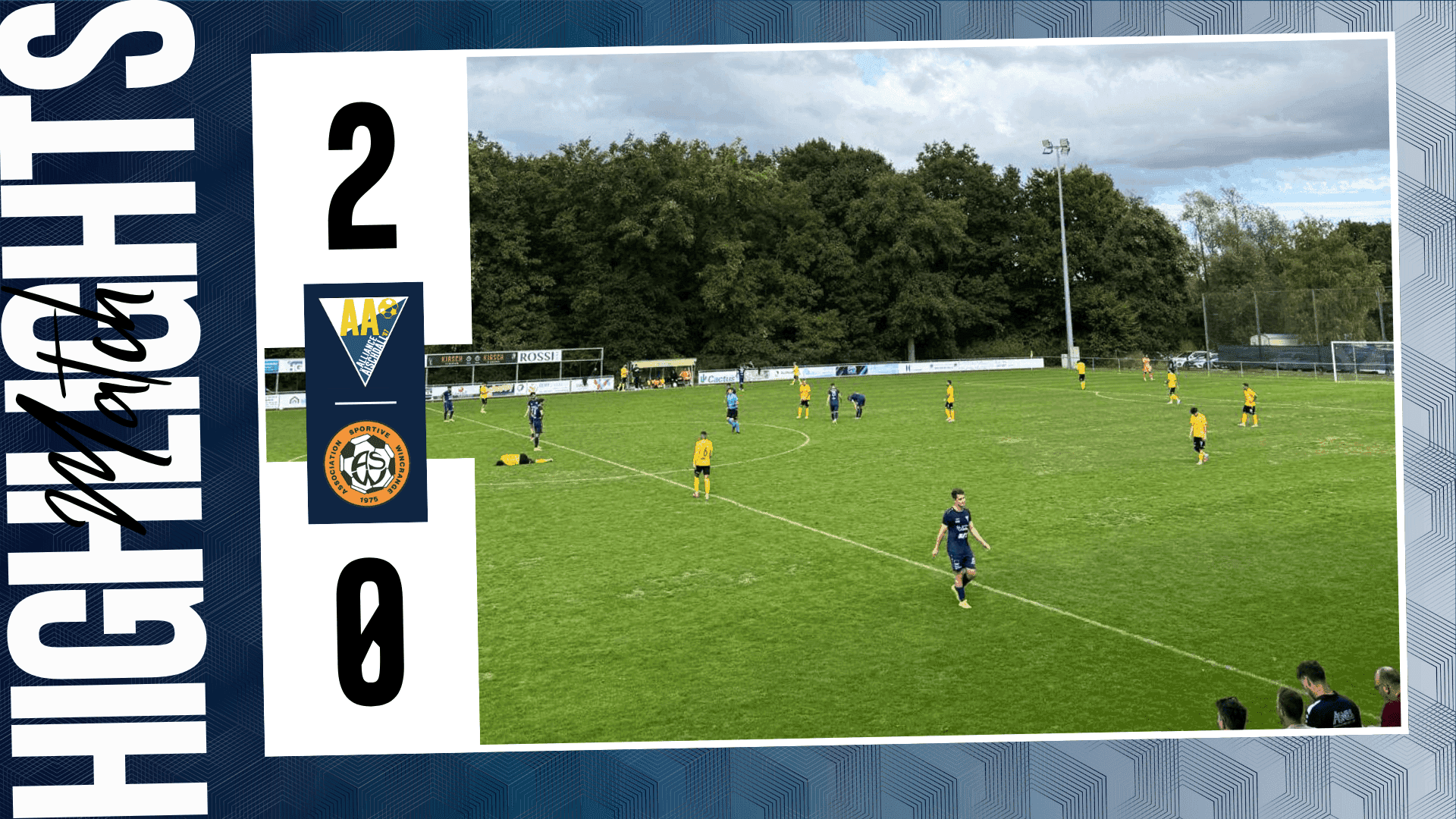 Alliance Äischdall 2:0 AS Wincrange