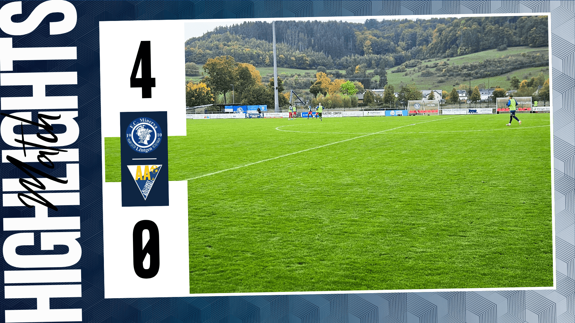 Minerva Lintgen 4:0 Alliance Äischdall